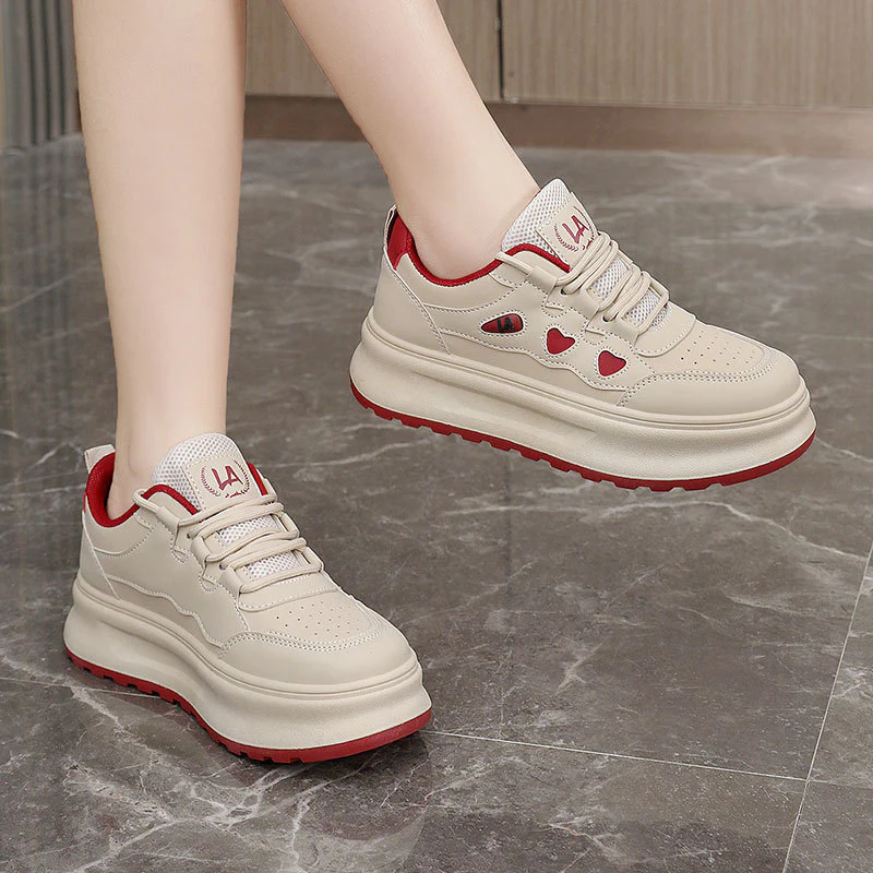 Damen Sportliche Sneakers mit modischem Obermaterial und innovativem Dämpfungssystem Heidi Mode - Image 4