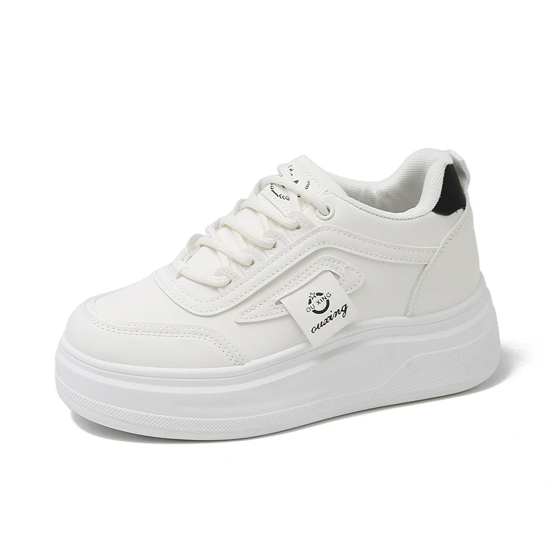 Damen Sportliche Sneakers mit modischem Plateau-Design Heidi Mode - Image 5