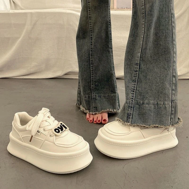 Damen Sportliche Sneakers mit modischem Plateau Heidi Mode - Image 4