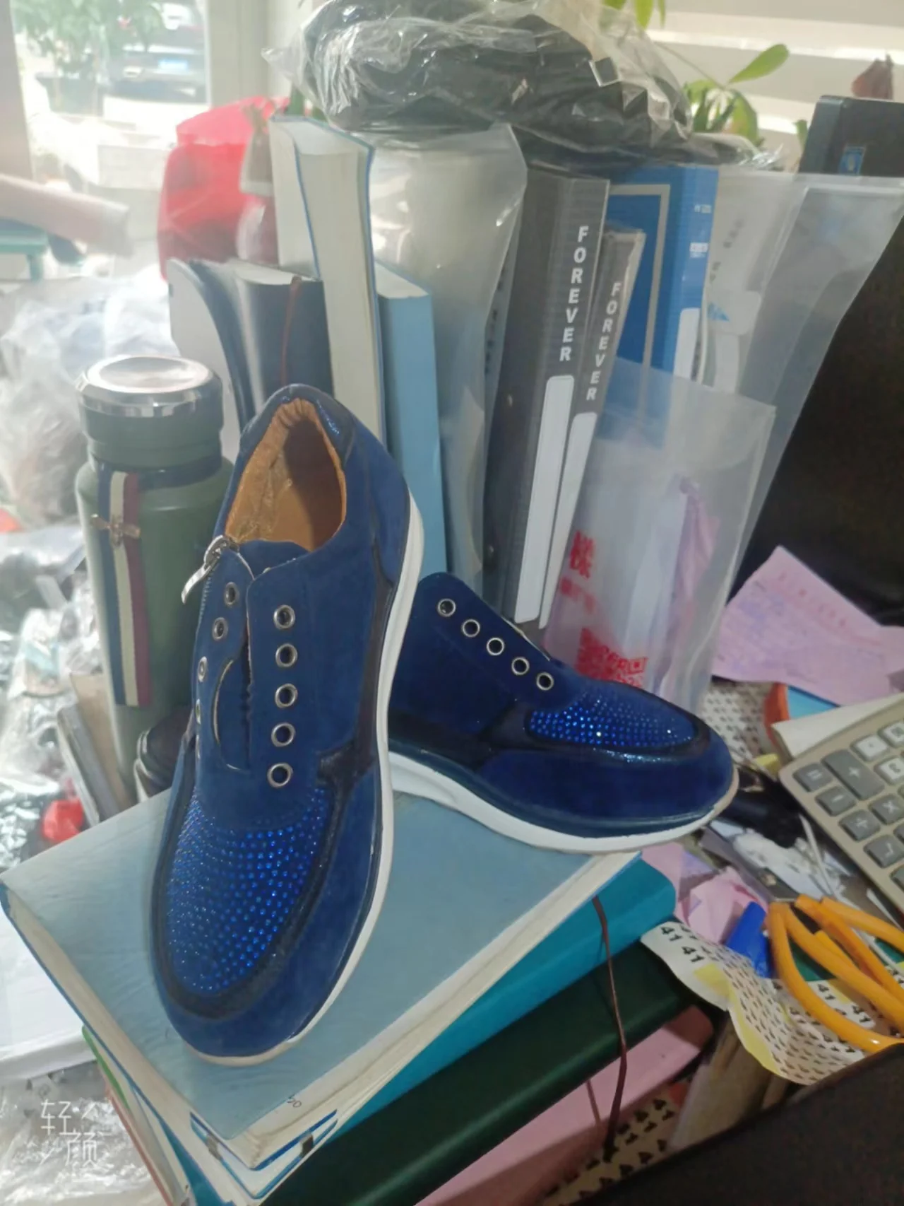 Damen Sportliche Sneakers mit modischem Reißverschluss und atmungsaktiver Oberfläche Heidi Mode - Image 8