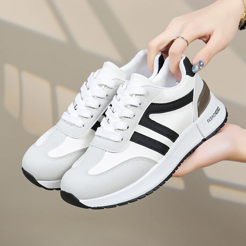 Damen Sportliche Sneakers mit modischem Schnitt und dämpfendem Komfort Heidi Mode - Image 4