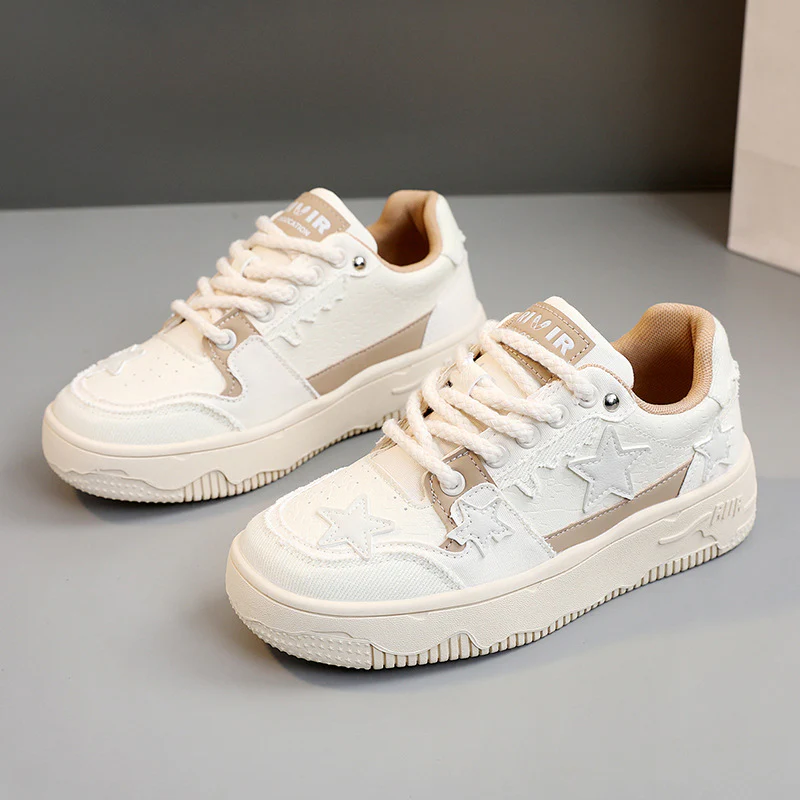 Damen Sportliche Sneakers mit modischem Stern-Design und atmungsaktiver Oberflächenstruktur Heidi Mode - Image 6