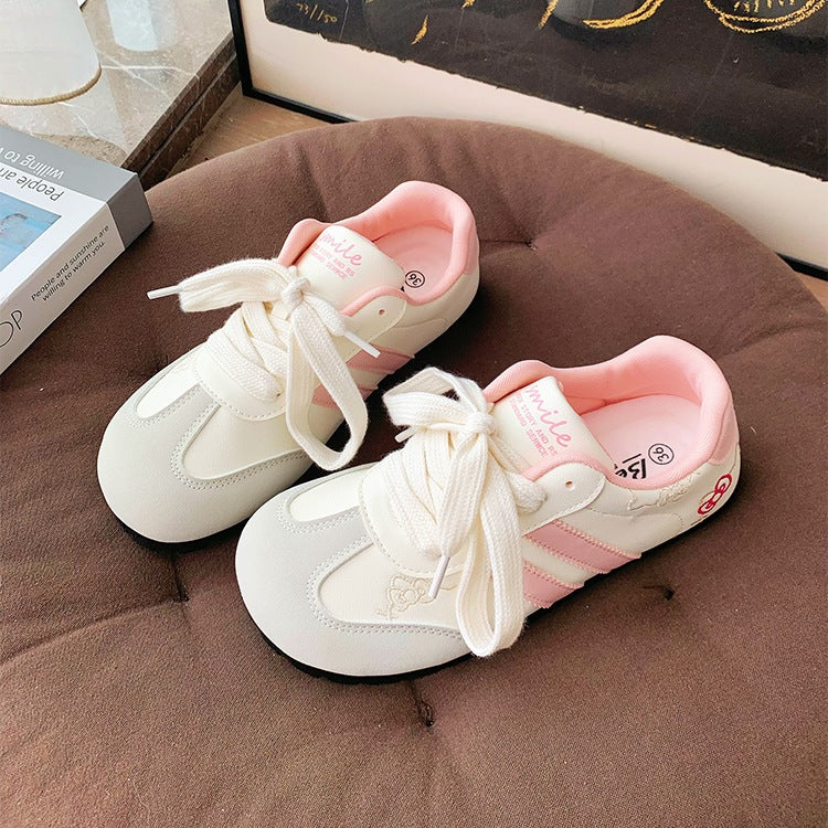 Damen Sportliche Sneakers mit niedlichem Motiv und atmungsaktivem Innenfutter Heidi Mode - Image 2