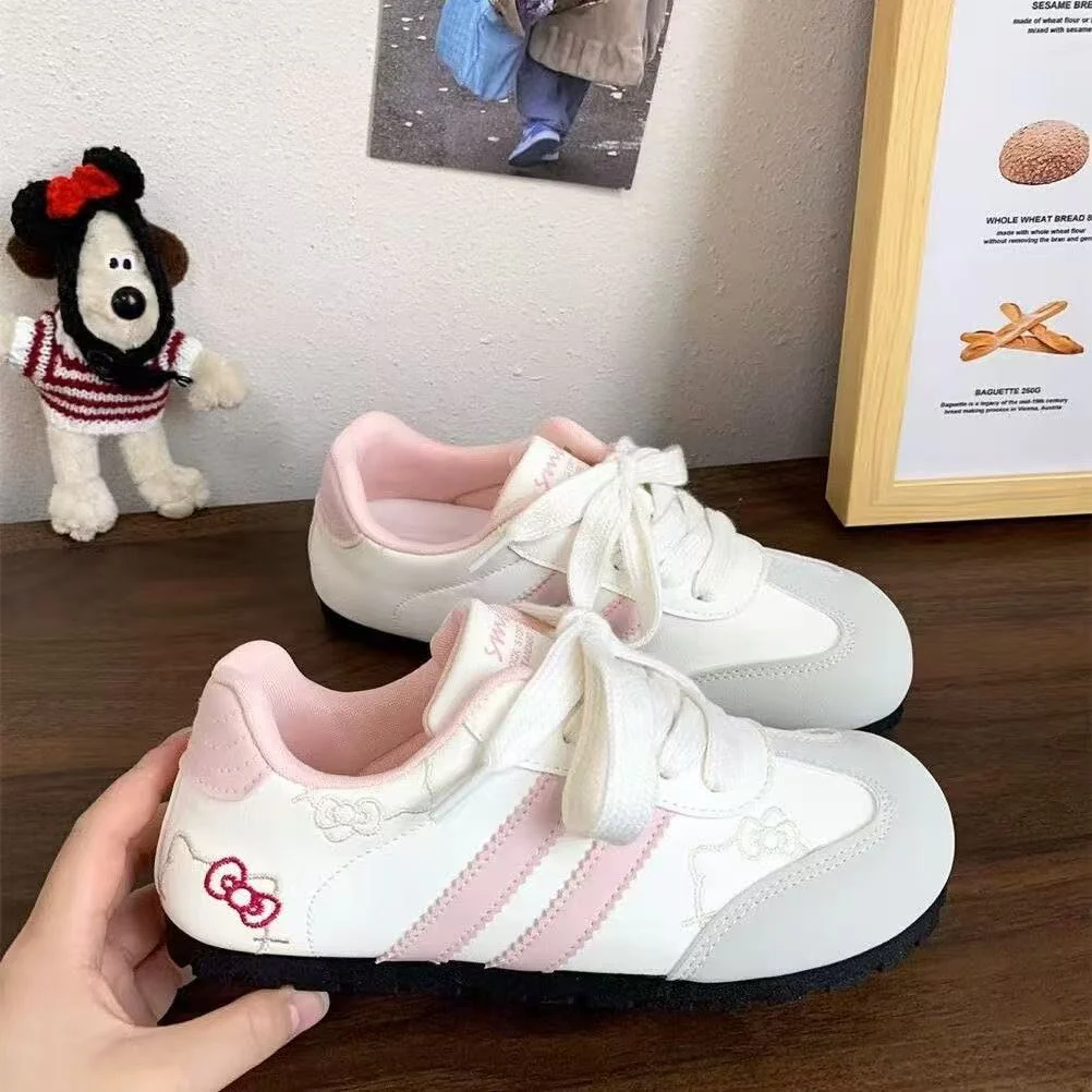 Damen Sportliche Sneakers mit niedlichem Motiv und atmungsaktivem Innenfutter Heidi Mode - Image 4