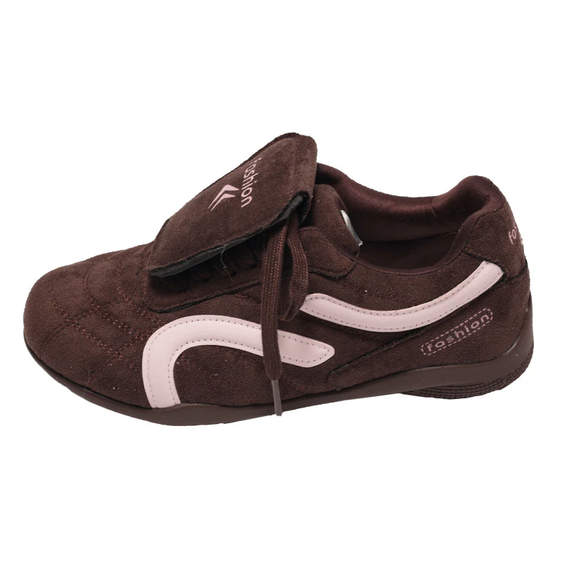 Damen Sportliche Sneakers mit praktischem Klettverschluss und eleganter Wildleder-Optik Heidi Mode - Image 6