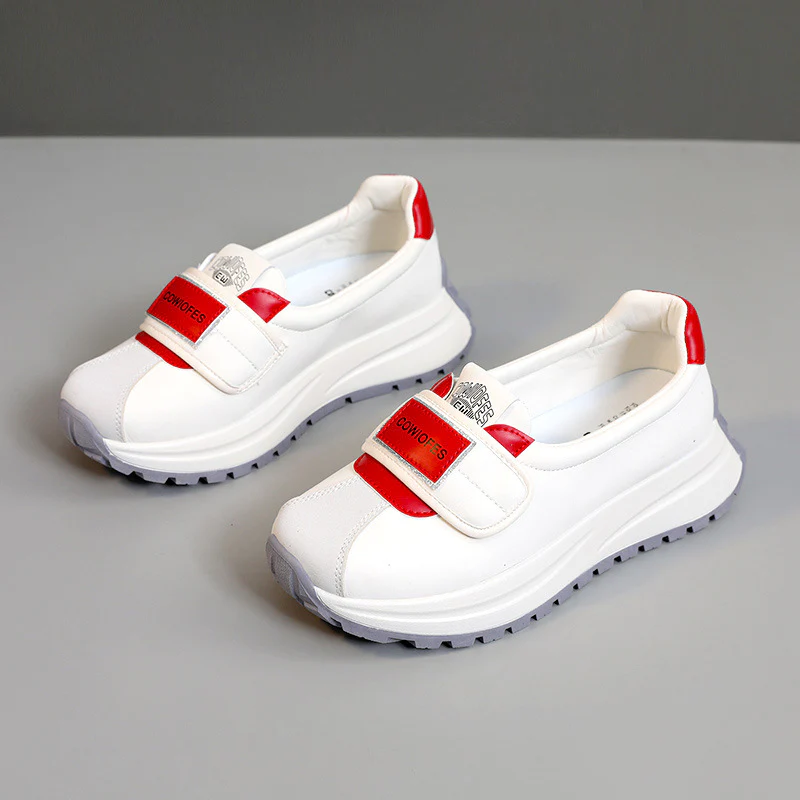 Damen Sportliche Sneakers mit praktischer Klettverschluss-Optik und ergonomischer Sohle Heidi Mode - Image 2