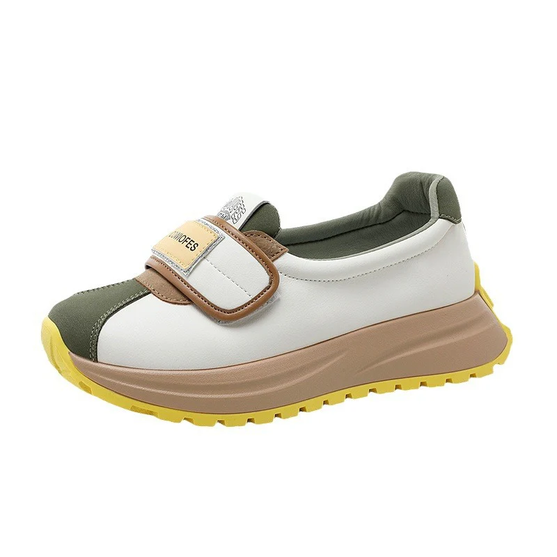 Damen Sportliche Sneakers mit praktischer Klettverschluss-Optik und ergonomischer Sohle Heidi Mode - Image 5