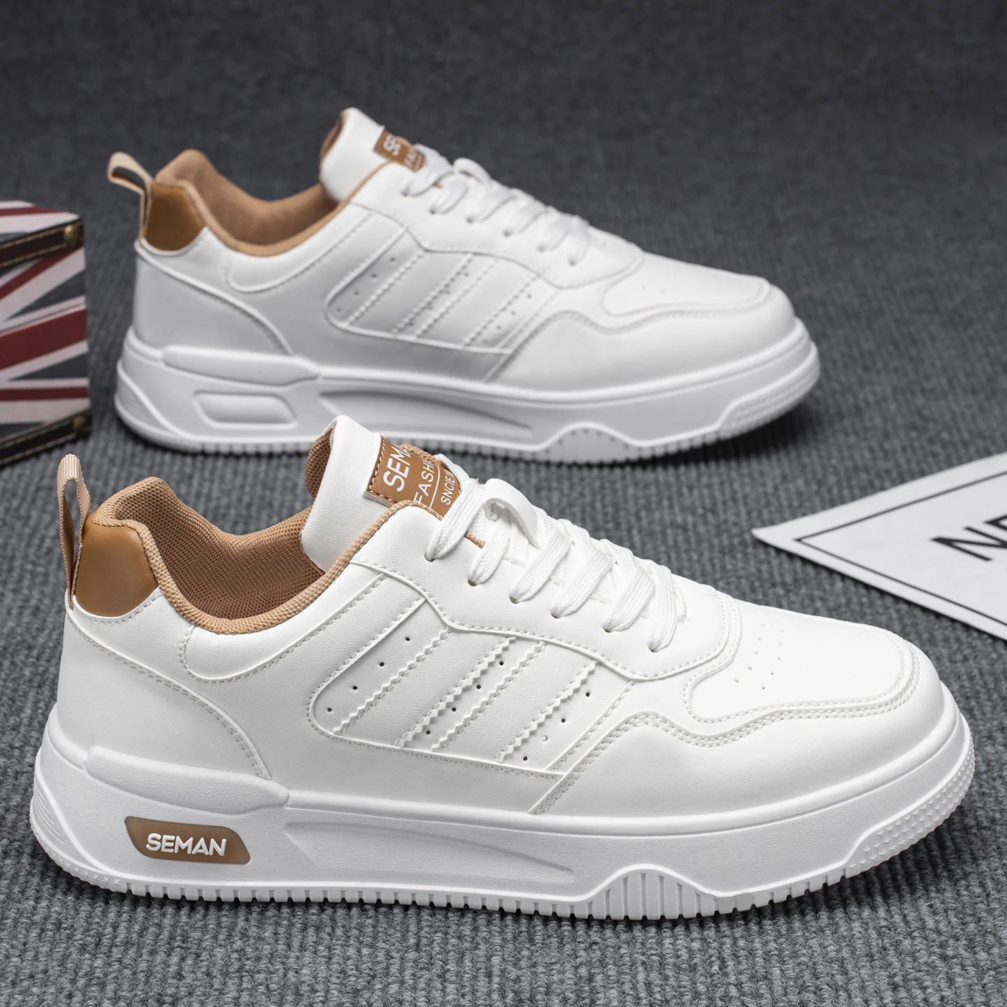 Damen Sportliche Sneakers mit robustem Design und optimaler Dämpfung Heidi Mode - Image 3
