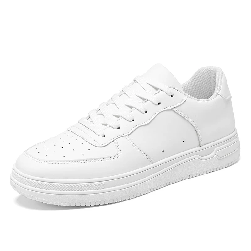 Damen Sportliche Sneakers mit robustem Lederobermaterial und dämpfender Sohle Heidi Mode - Image 5