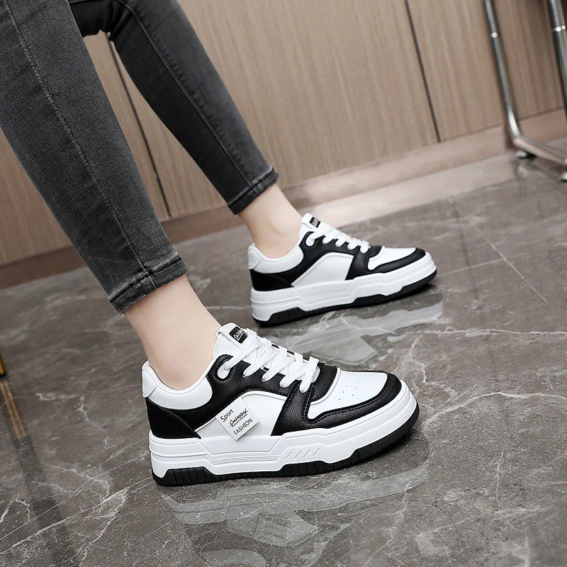 Damen Sportliche Sneakers mit robustem Obermaterial und dämpfendem Sohlenprofil Heidi Mode - Image 4