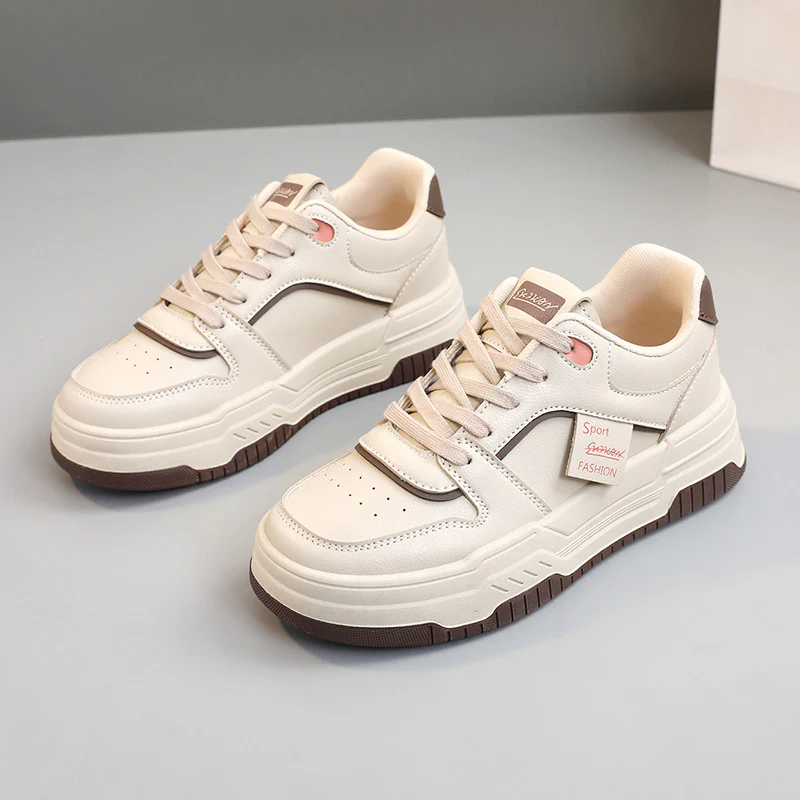 Damen Sportliche Sneakers mit robustem Obermaterial und dämpfendem Sohlenprofil Heidi Mode - Image 6