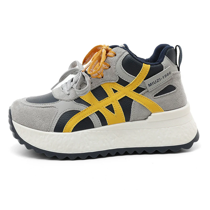 Damen Sportliche Sneakers mit robustem Obermaterial und ergonomischer Dämpfung Heidi Mode - Image 5