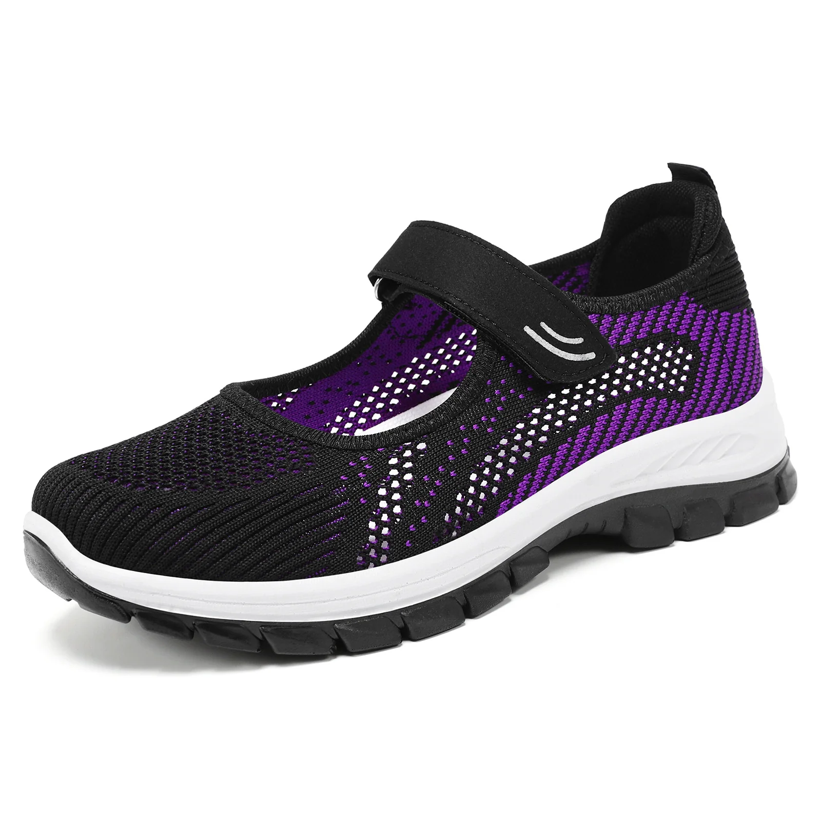 Damen Sportliche Sneakers mit rutschfestem Klettverschluss und atmungsaktivem Obermaterial Heidi Mode - Image 8