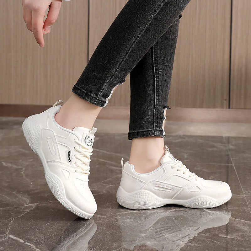 Damen Sportliche Sneakers mit rutschfester Sohle und atmungsaktivem Futter Heidi Mode - Image 4