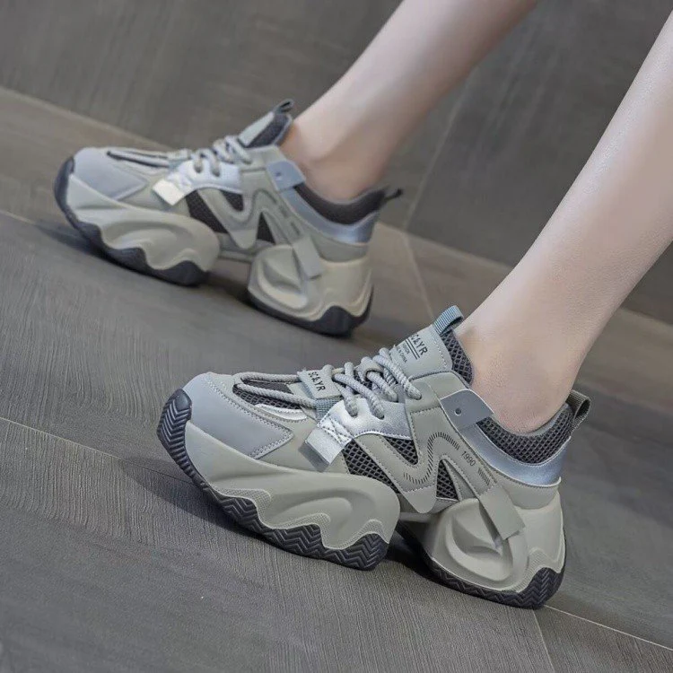 Damen Sportliche Sneakers mit rutschfester Sohle und atmungsaktivem Obermaterial Heidi Mode - Image 4