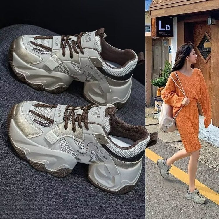 Damen Sportliche Sneakers mit rutschfester Sohle und atmungsaktivem Obermaterial Heidi Mode - Image 5