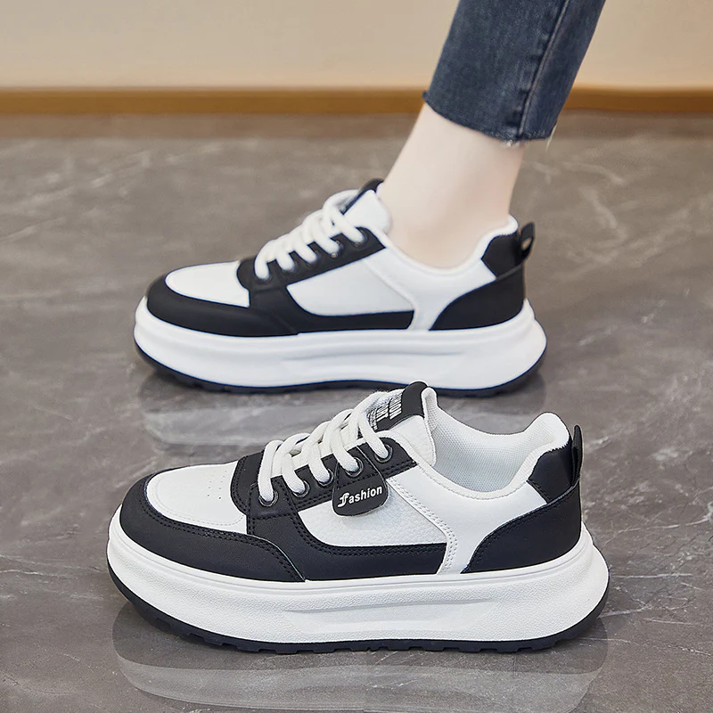 Damen sportliche Sneakers mit rutschfester Sohle und atmungsaktiver Konstruktion Heidi Mode - Image 2