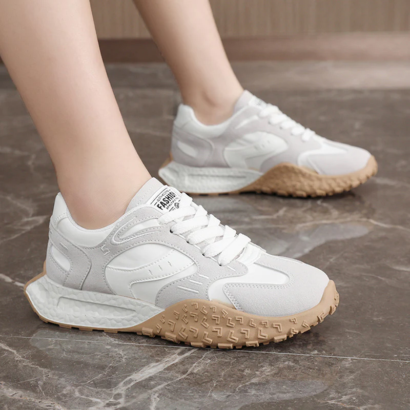 Damen Sportliche Sneakers mit rutschfester Sohle und atmungsaktiver Mesh-Oberfläche Heidi Mode - Image 4
