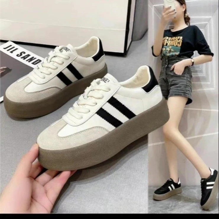 Damen sportliche Sneakers mit rutschfester Sohle und atmungsaktiver Oberflächenstruktur Heidi Mode - Image 6