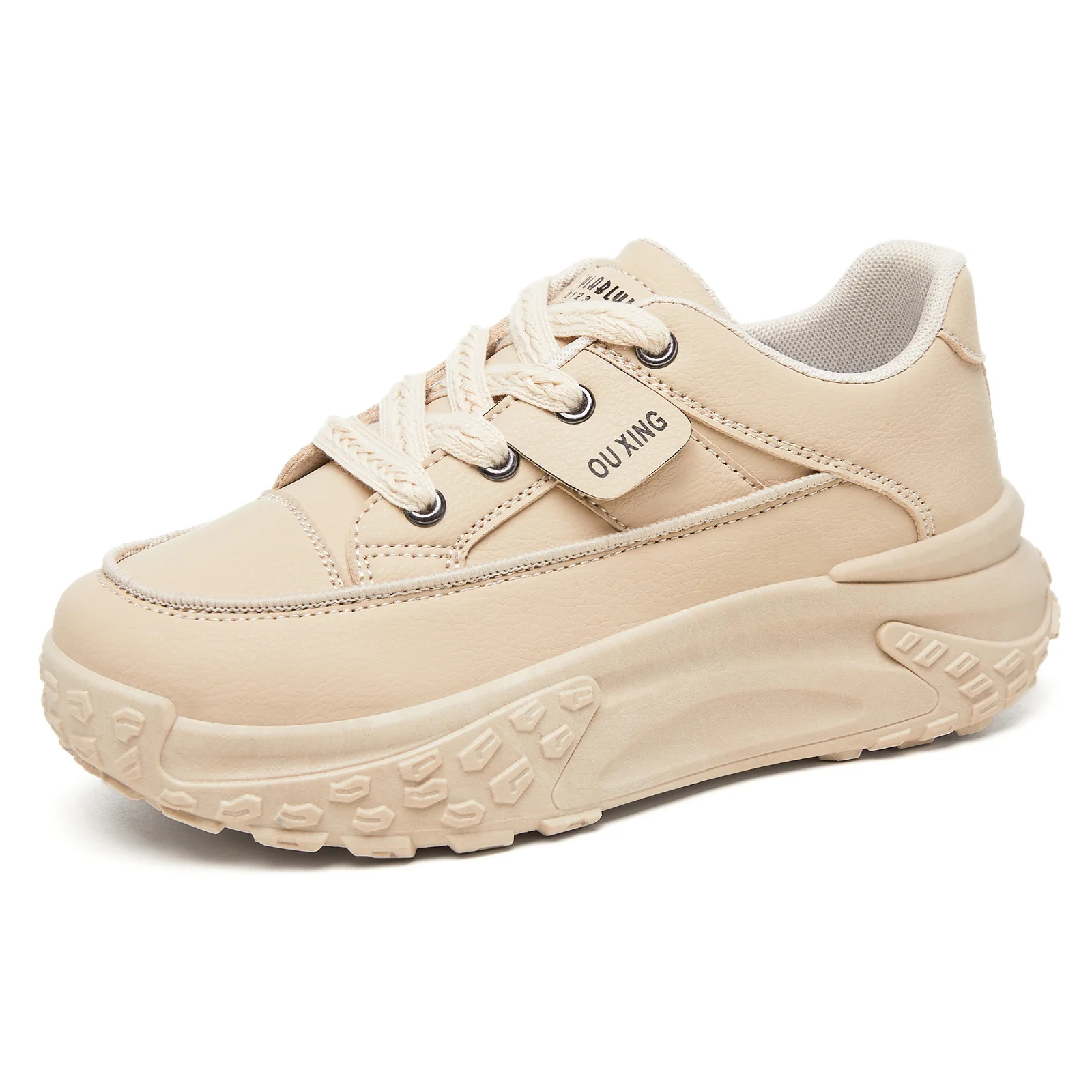 Damen Sportliche Sneakers mit rutschfester Sohle und gepolstertem Innenfutter Heidi Mode - Image 5