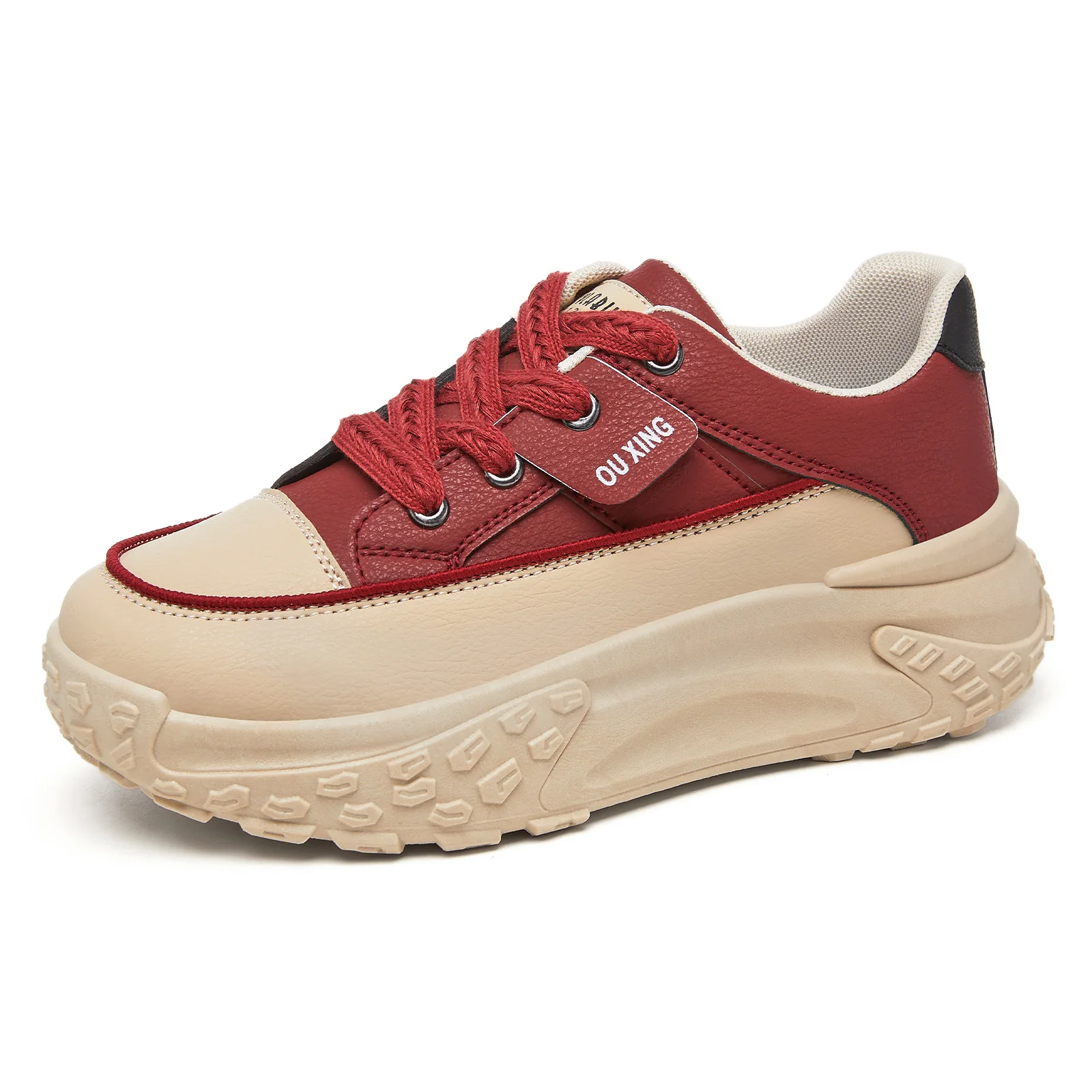 Damen Sportliche Sneakers mit rutschfester Sohle und gepolstertem Innenfutter Heidi Mode - Image 7