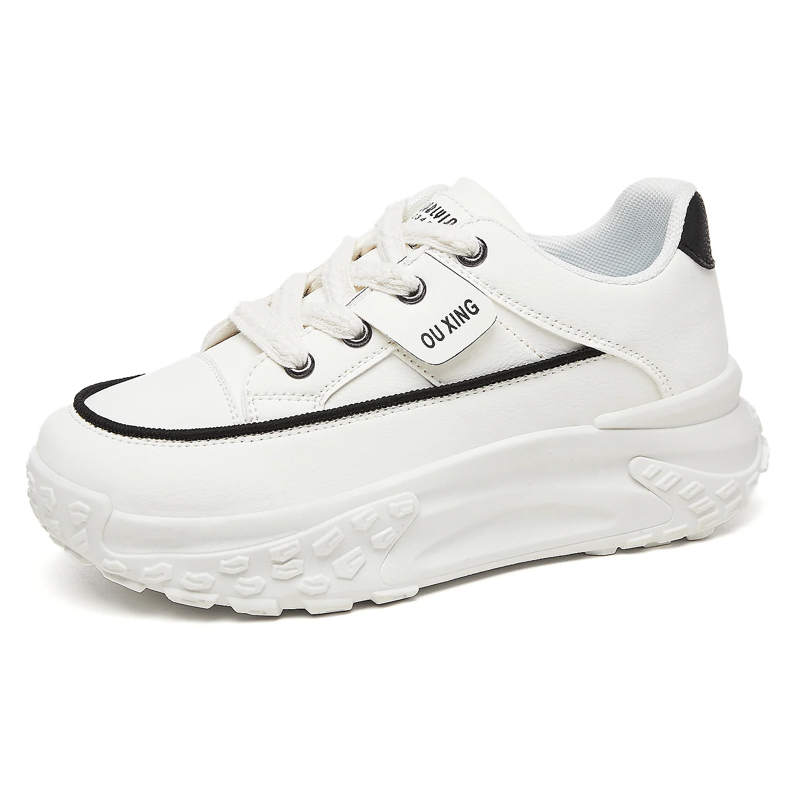 Damen Sportliche Sneakers mit rutschfester Sohle und gepolstertem Innenfutter Heidi Mode - Image 8