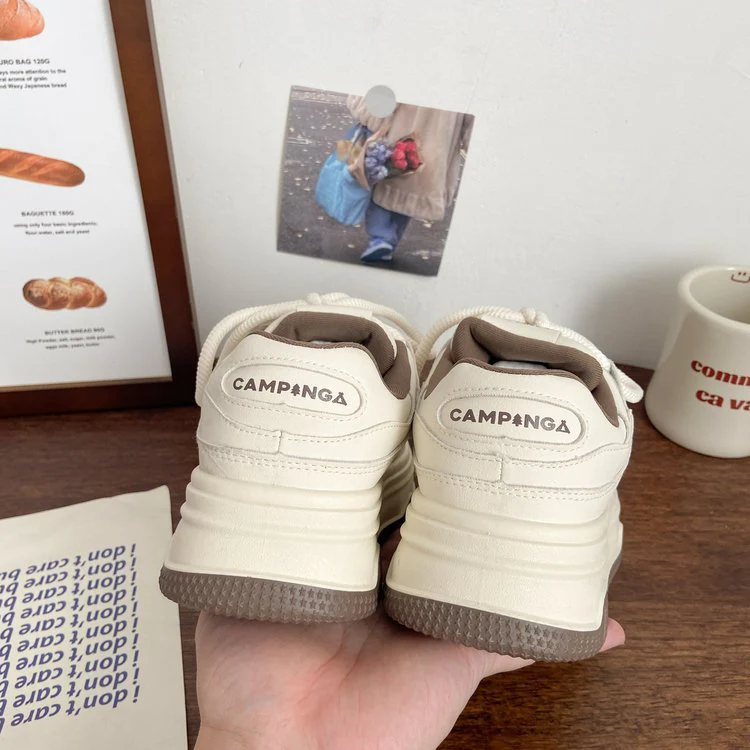 Damen Sportliche Sneakers mit stabiler Sohle und atmungsaktiver Oberflächenstruktur Heidi Mode - Image 3