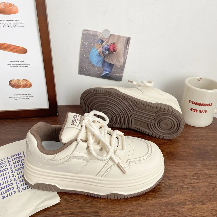 Damen Sportliche Sneakers mit stabiler Sohle und atmungsaktiver Oberflächenstruktur Heidi Mode - Image 5