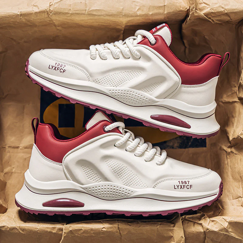Damen Sportliche Sneakers mit stoßdämpfendem Air-Material und rutschfester Laufsohle Heidi Mode - Image 3