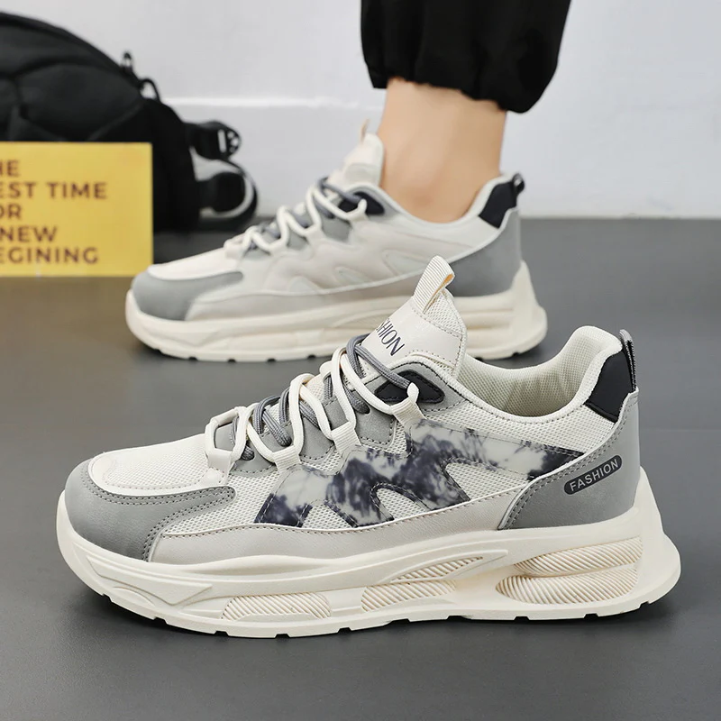 Damen Sportliche Sneakers mit stoßdämpfendem Sohlenprofil und atmungsaktiver Oberfläche Heidi Mode - Image 4