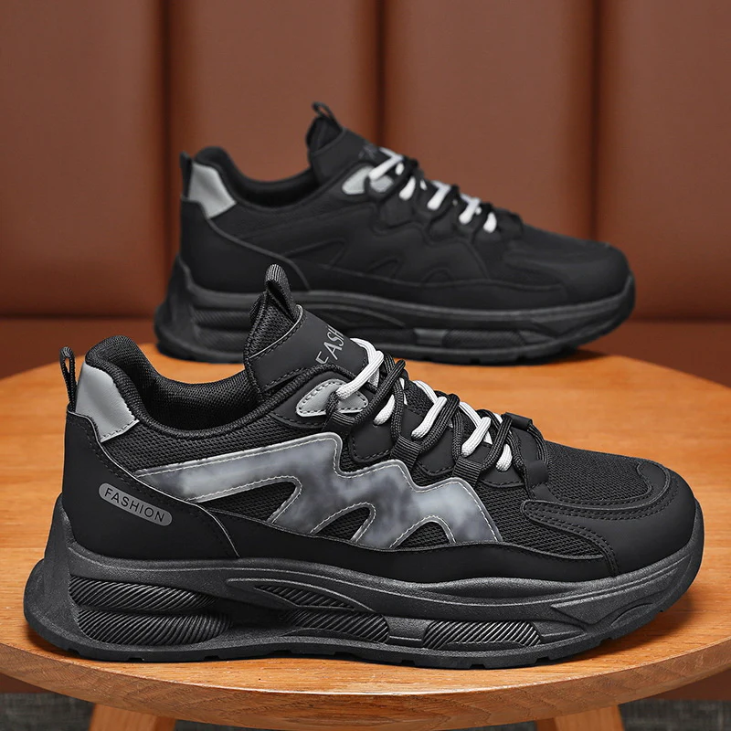 Damen Sportliche Sneakers mit stoßdämpfendem Sohlenprofil und atmungsaktiver Oberfläche Heidi Mode - Image 6