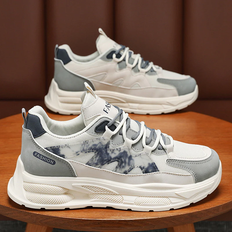 Damen Sportliche Sneakers mit stoßdämpfendem Sohlenprofil und atmungsaktiver Oberfläche Heidi Mode - Image 7