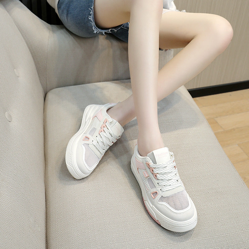 Damen Sportliche Sneakers mit strapazierfähigem Mesh-Obermaterial und dämpfender Sohle Heidi Mode - Image 3
