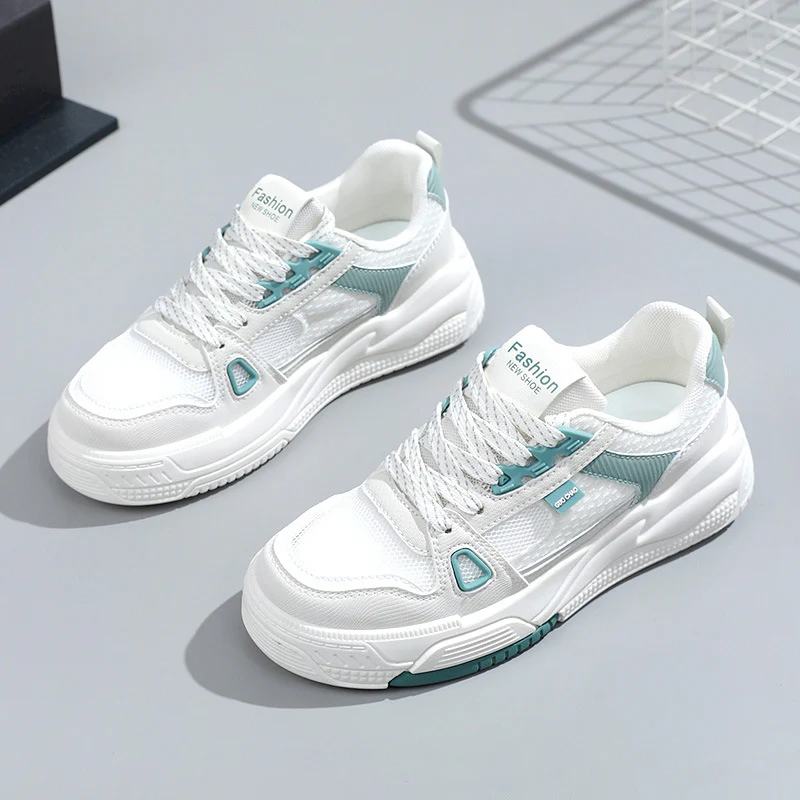 Damen Sportliche Sneakers mit strapazierfähigem Mesh-Obermaterial und dämpfender Sohle Heidi Mode - Image 6
