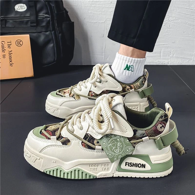 Damen Sportliche Sneakers mit strapazierfähigem Obermaterial und modischem Design Heidi Mode - Image 2