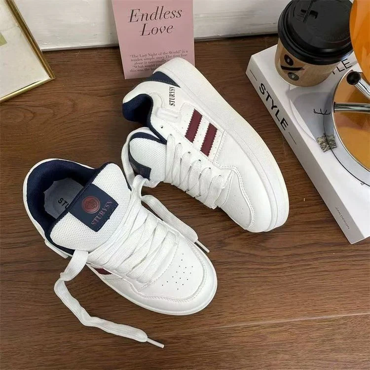 Damen Sportliche Sneakers mit strapazierfähigem Obermaterial und rutschfester Sohle Heidi Mode - Image 3