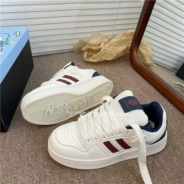 Damen Sportliche Sneakers mit strapazierfähigem Obermaterial und rutschfester Sohle Heidi Mode - Image 4