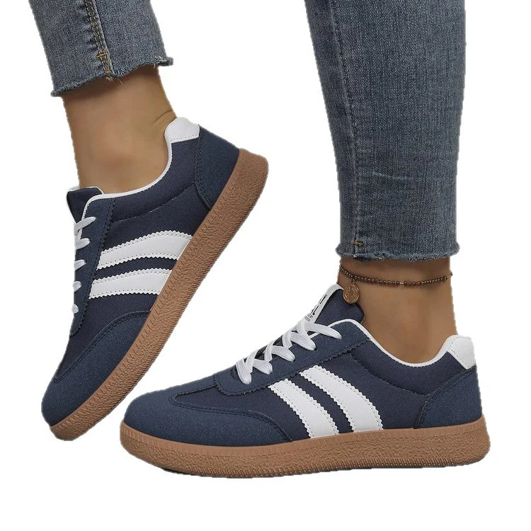 Damen Sportliche Sneakers mit strapazierfähigem Obermaterial und rutschfester Sohle Heidi Mode - Image 5