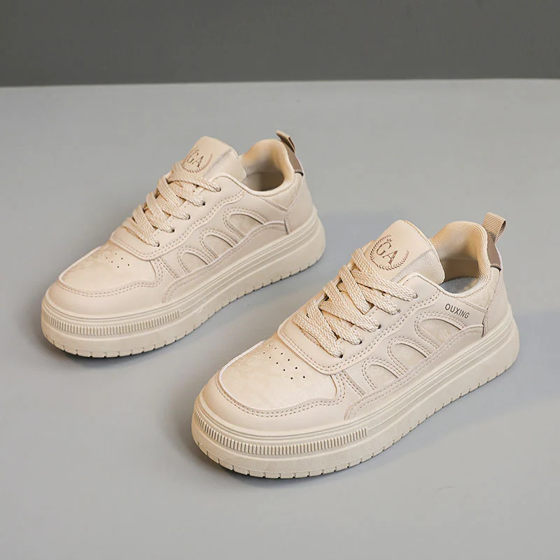 Damen Sportliche Sneakers mit strapazierfähigem Obermaterial und rutschfester Sohle Heidi Mode - Image 6