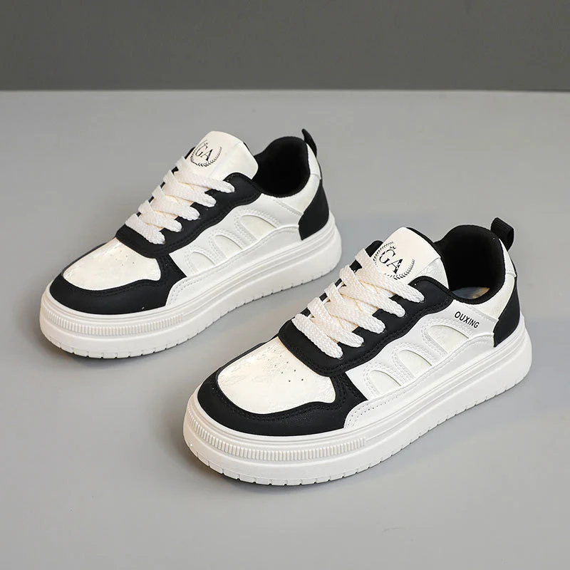 Damen Sportliche Sneakers mit strapazierfähigem Obermaterial und rutschfester Sohle Heidi Mode - Image 7