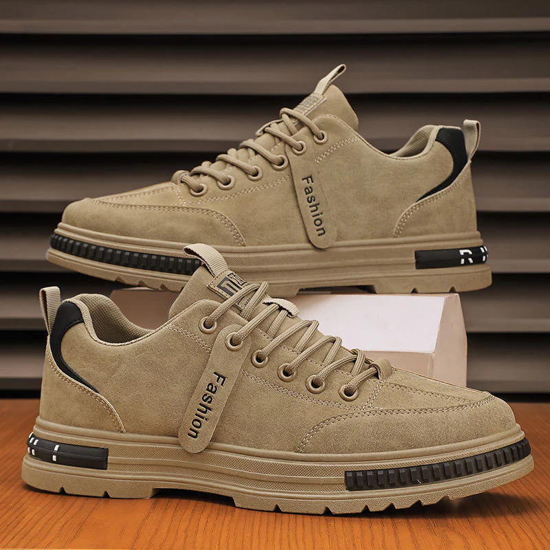 Damen Sportliche Sneakers mit strapazierfähigem Wildleder und rutschfester Sohle Heidi Mode - Image 3