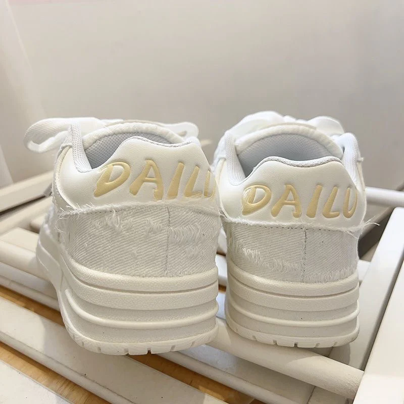 Damen Sportliche Sneakers mit strapazierfähiger Oberflächenstruktur und rutschfester Sohle Heidi Mode - Image 5
