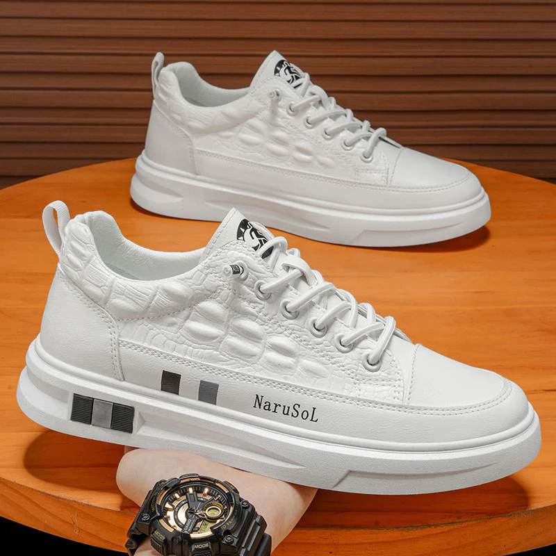 Damen Sportliche Sneakers mit strukturiertem Obermaterial und bequemer Dämpfung Heidi Mode
