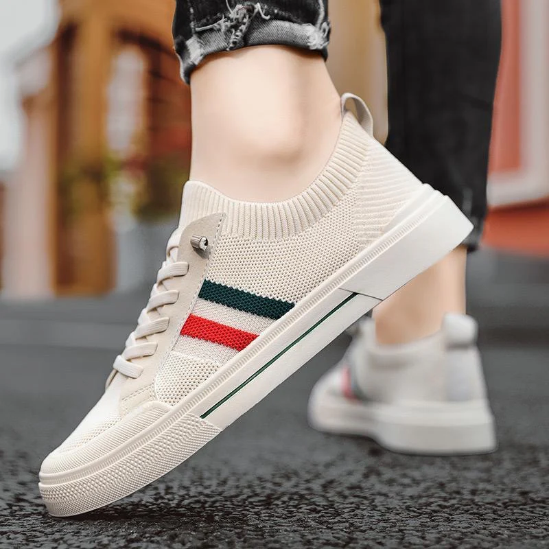 Damen Sportliche Sneakers mit strukturiertem Obermaterial und elastischem Komfort Heidi Mode - Image 4