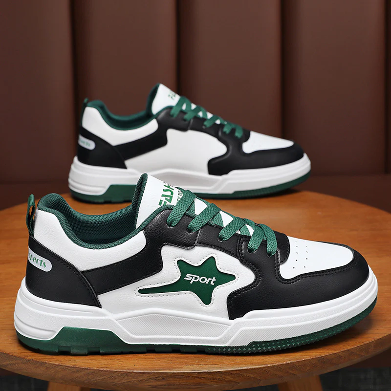 Damen Sportliche Sneakers mit trendigem Sternenmotiv und atmungsaktiver Sohle Heidi Mode - Image 4