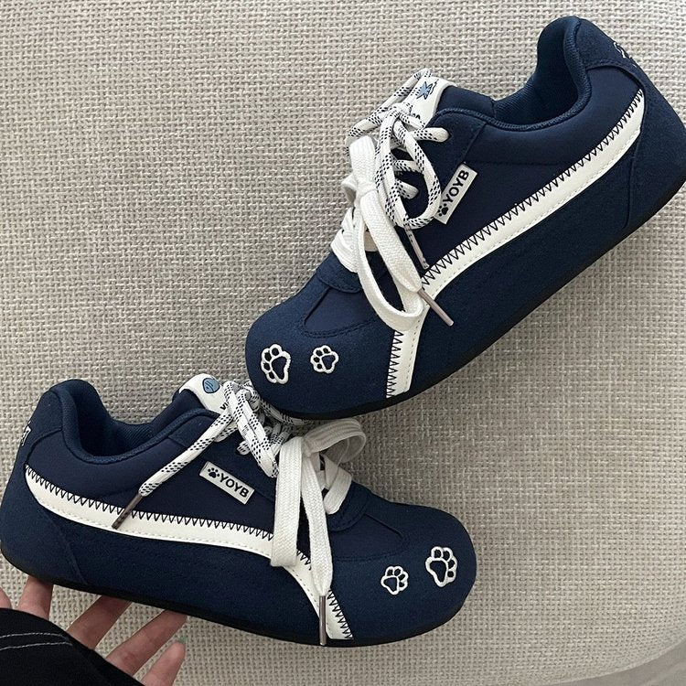 Damen Sportliche Sneakers mit verspieltem Design und atmungsaktiver Oberflächenstruktur Heidi Mode - Image 5