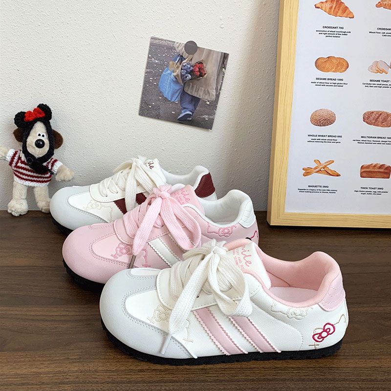 Damen Sportliche Sneakers mit verspieltem Design und bequemem Fußbett Heidi Mode - Image 4