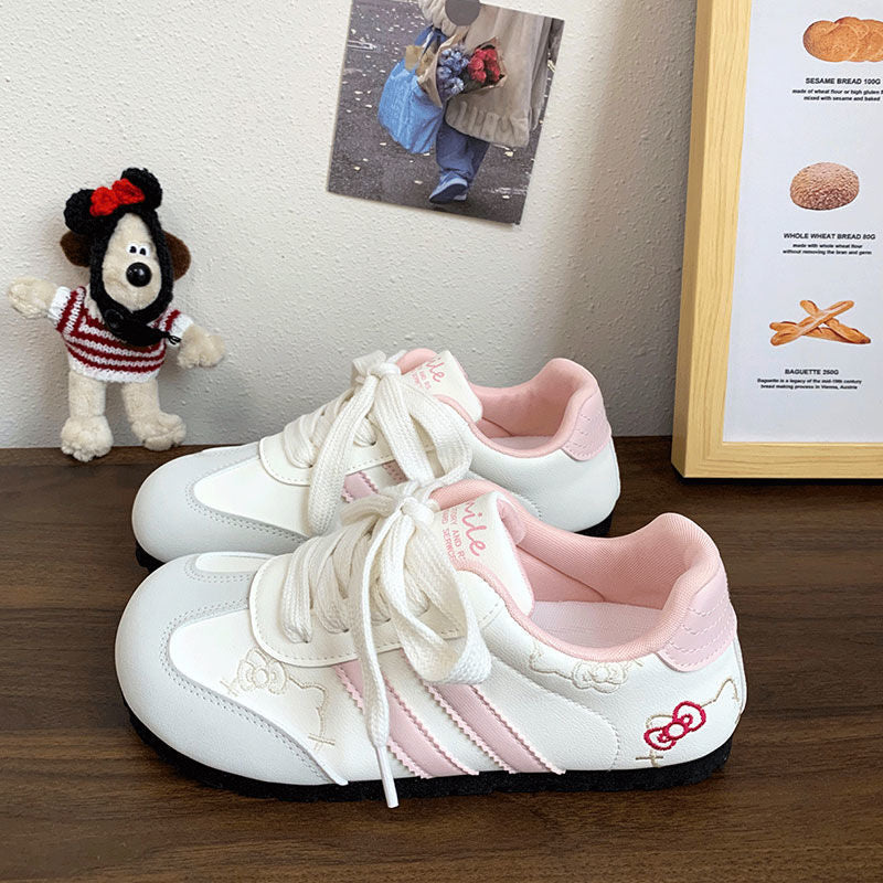 Damen Sportliche Sneakers mit verspieltem Design und bequemem Fußbett Heidi Mode - Image 7
