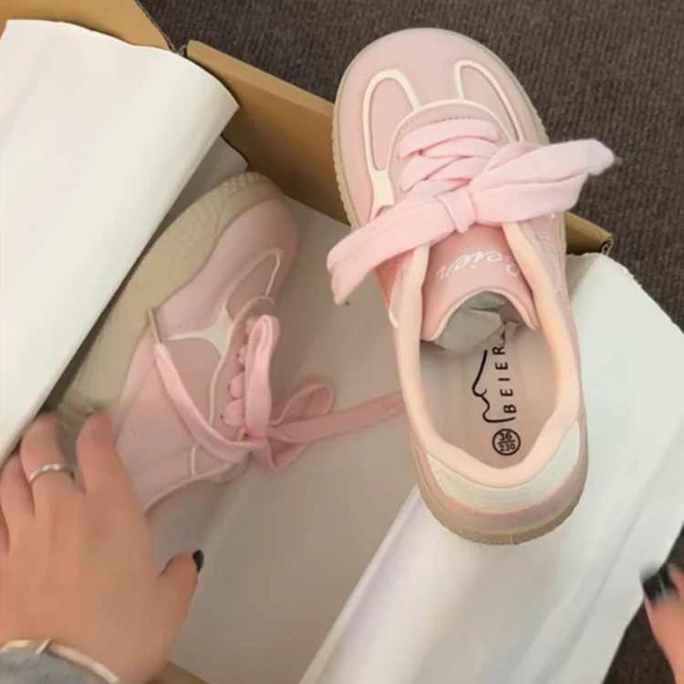 Damen Sportliche Sneakers mit verspieltem Design und bequemer Dämpfung Heidi Mode - Image 2