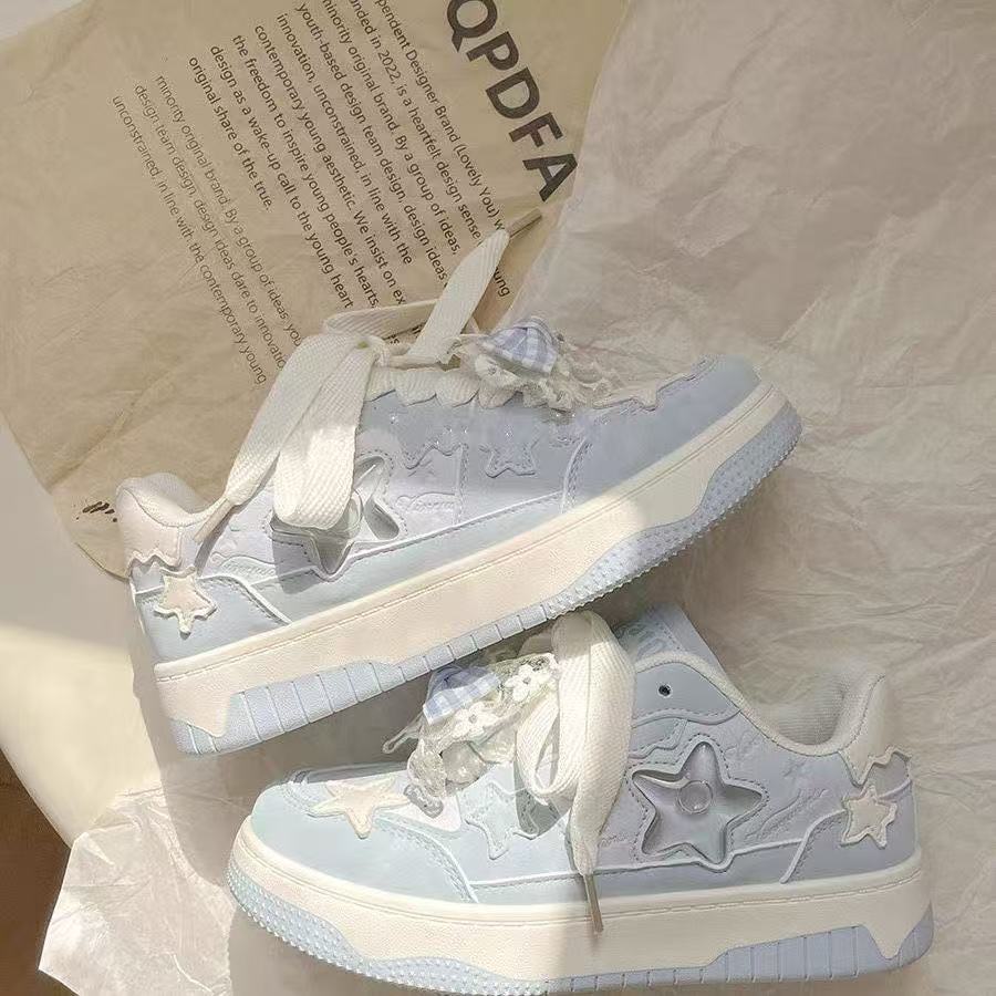 Damen Sportliche Sneakers mit verspieltem Design und einzigartigen Schleifendetails Heidi Mode - Image 2